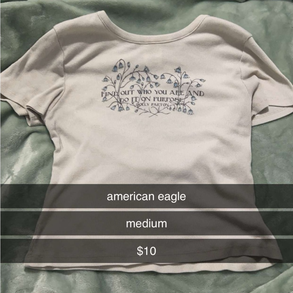 american eagle dolly parton shirt